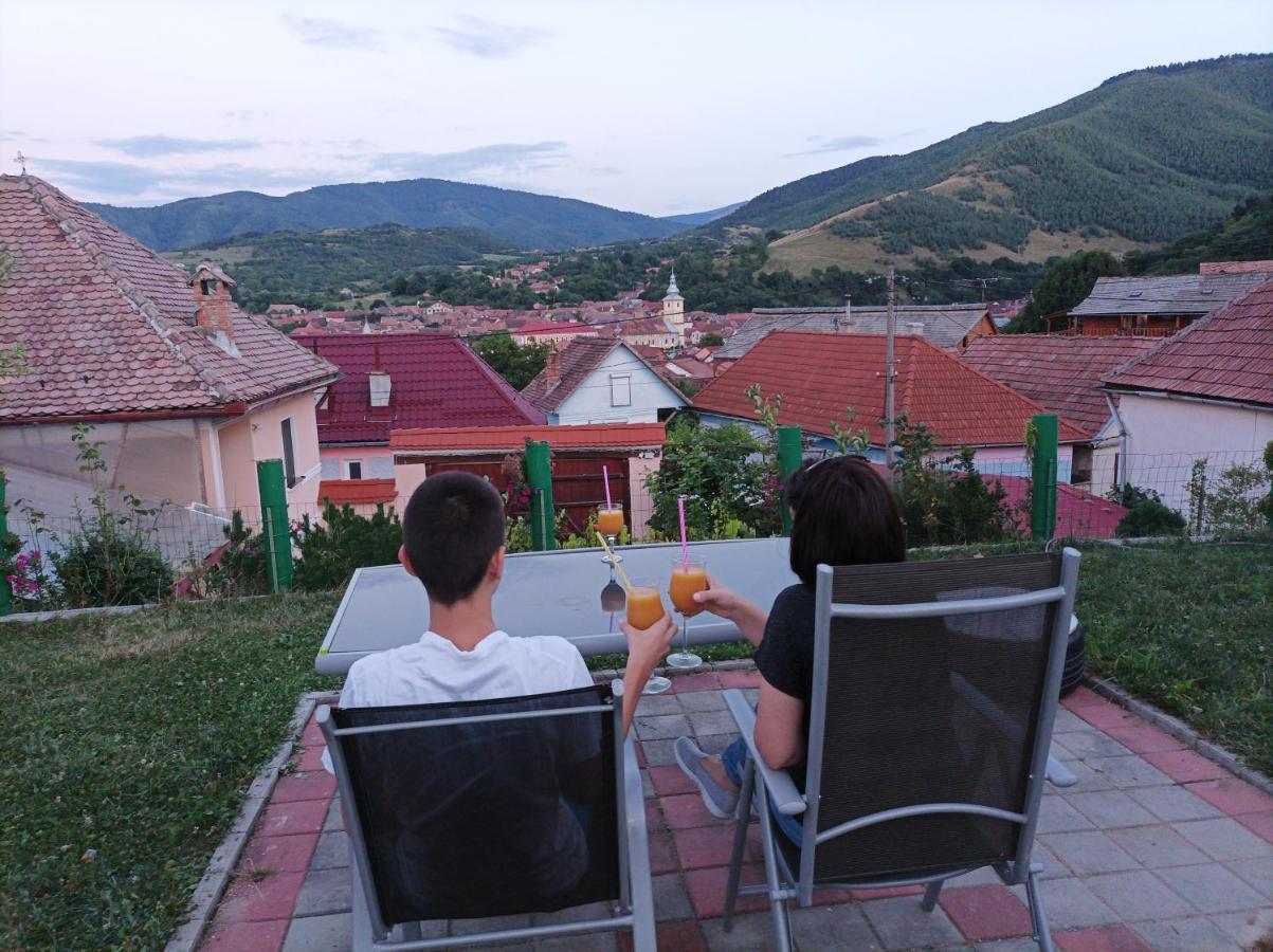 Apartament Panoramic La Casa In Comuna Răşinari Kültér fotó