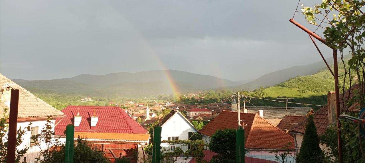 Apartament Panoramic La Casa In Comuna Răşinari Kültér fotó